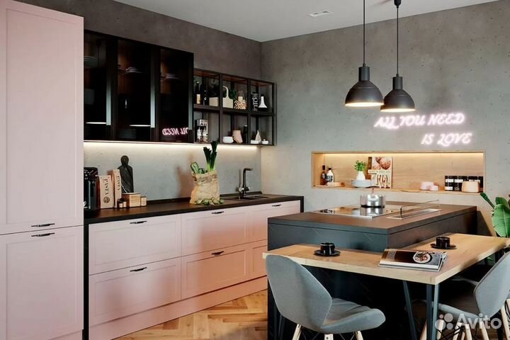 Кухонный гарнитур на заказ Арт.24