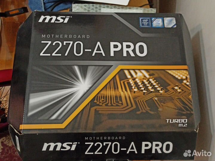 Материнская плата с процессором intel g4400