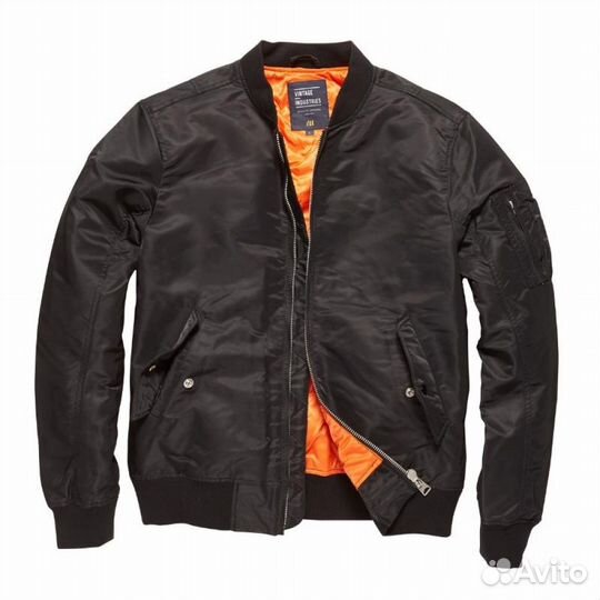 29644 Куртка Vintage Industries Welder черный