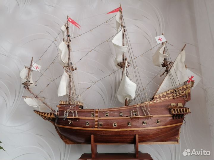 Сборная модель парусника