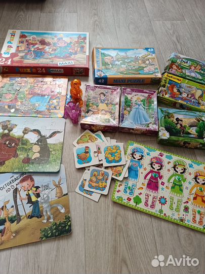 Пазлы разные