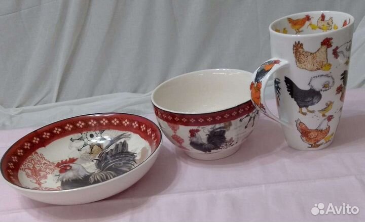 Набор посуды, со знаком зодиака