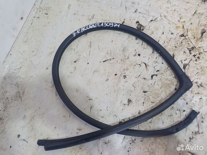 Резинка дверная hyundai accent задняя правая