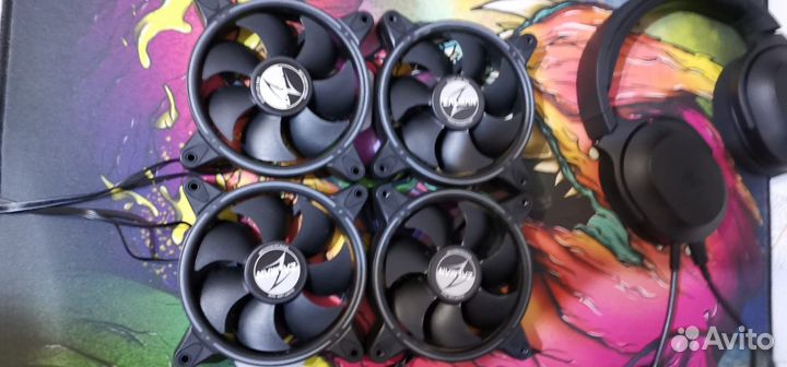 Корпусные вентиляторы 120мм