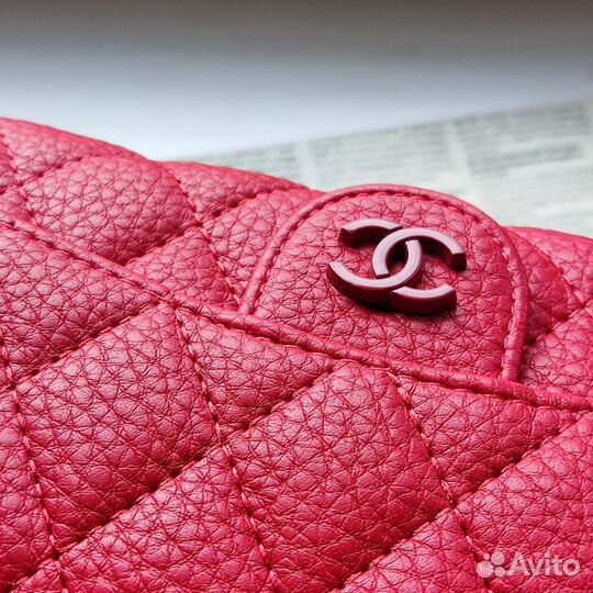 Кошелёк женский chanel (red)k15