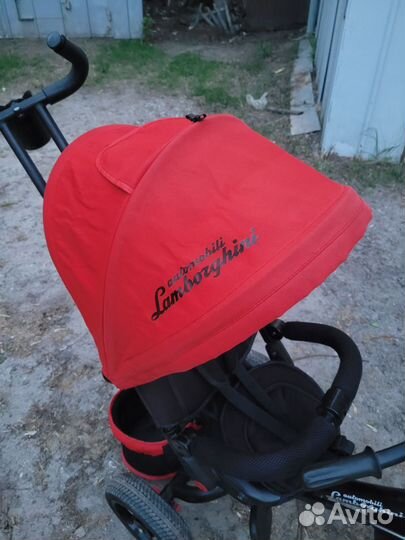 Детский трехколесный велосипед lamborghini