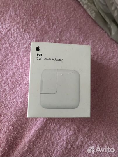 Блок питания apple 12 w новый оригинал