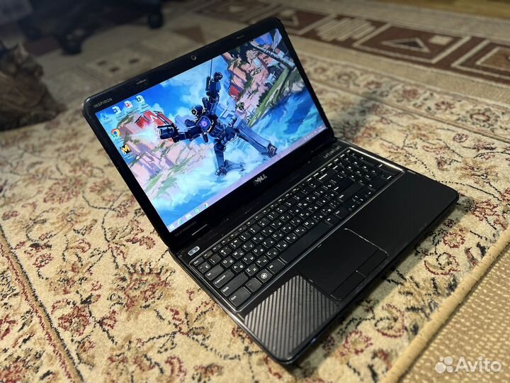Мощный Ноутбук Dell 4ядра/6гб/2 видюхи