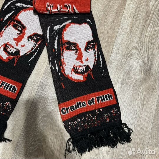 Шарф зимний рокерский Cradle of Filth