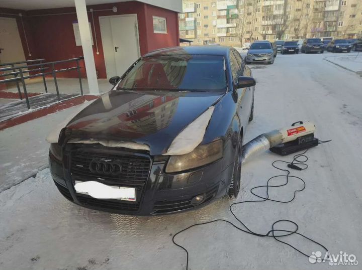 Отогрев авто