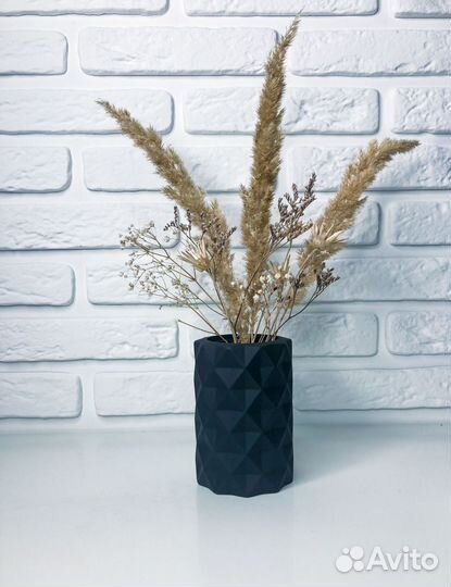 Ваза декоративная из гипса 