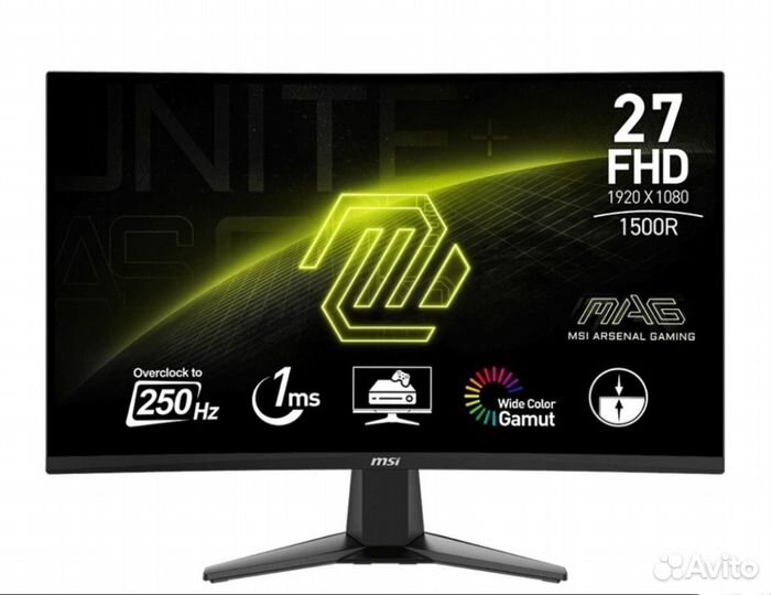 Монитор 27 VA 250Hz FullHD