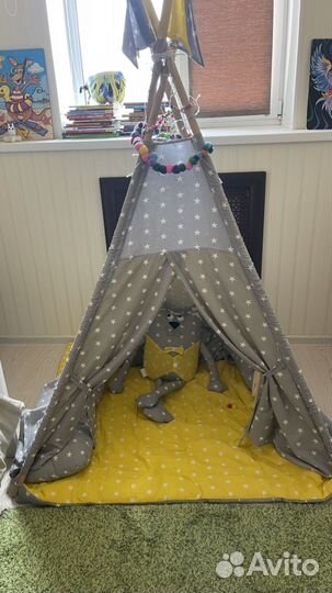 Детская игровая палатка вигвам