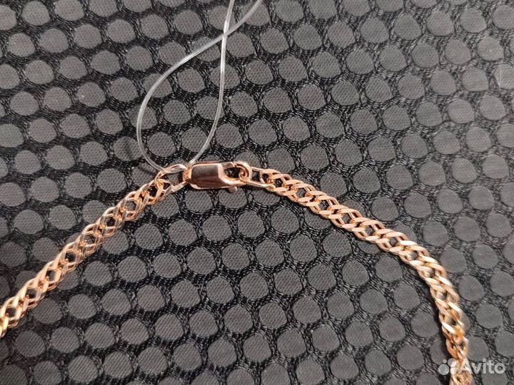 Цепь из золочёного серебра