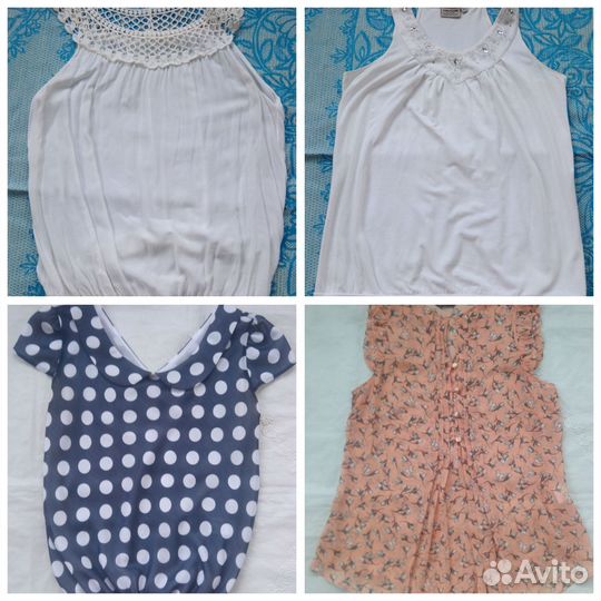 Блуза женская летняя 46 48 несколько штук