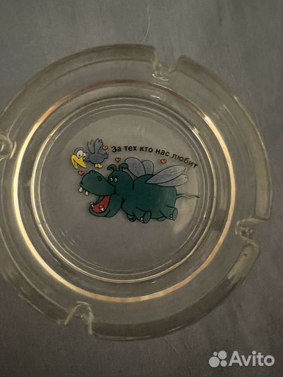 Подарочный набор рюмок + пепельница