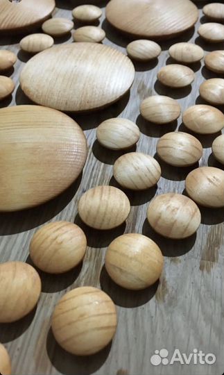 Заглушки деревянные