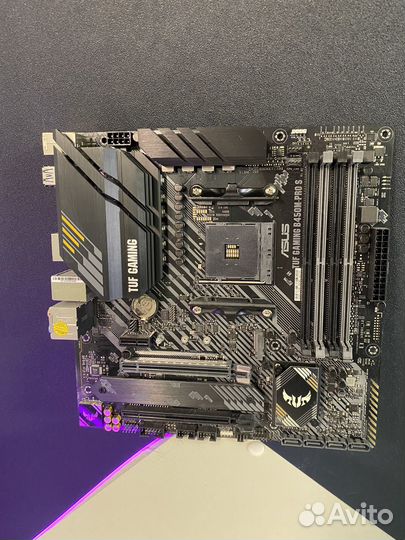 Материнская плата asus TUF gaming B450M PRO-s