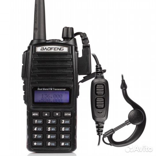 Рация Baofeng UV-82 8W акб 3800 mAh Type-C