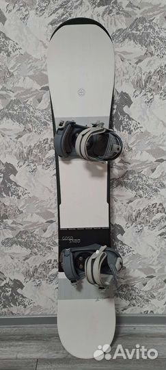 Сноуборд Two be one 154cm+крепления Salomon