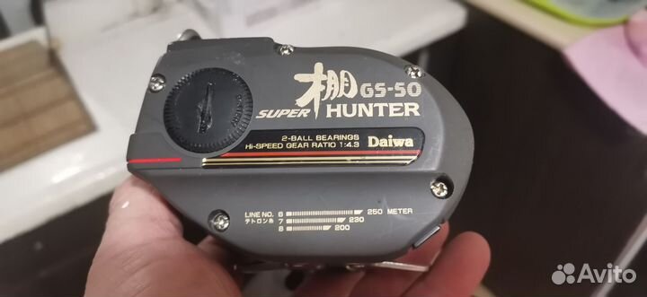Мультипликаторная катушка Daiwa SuperHunter GS50