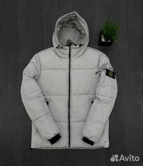 Зимняя куртка stone island 5 цветов
