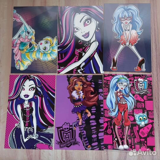 Карточки Монстер хай