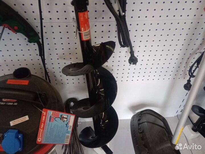 Шнек для мотобура 200Мм двух захадной