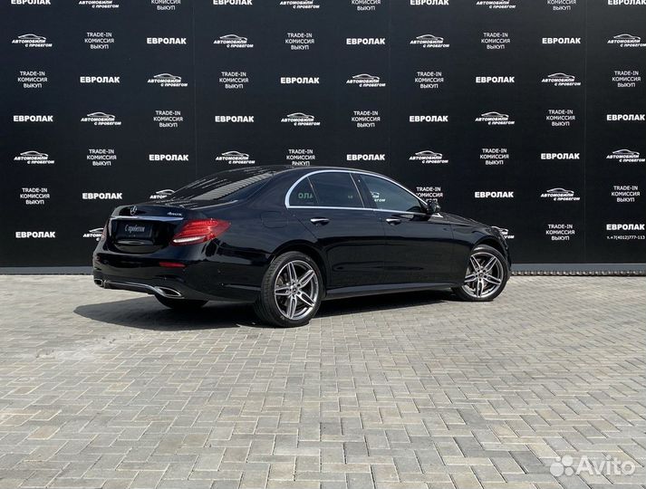 Mercedes-Benz E-класс 2.0 AT, 2019, 56 613 км