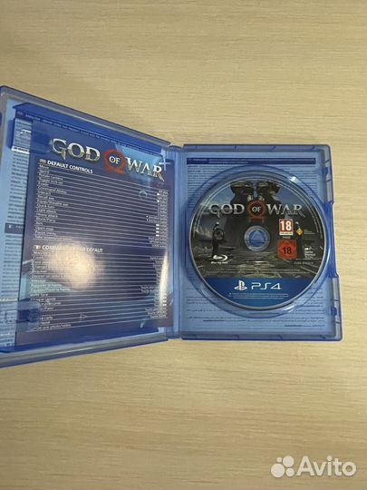 Игра God Of War 4 ps4