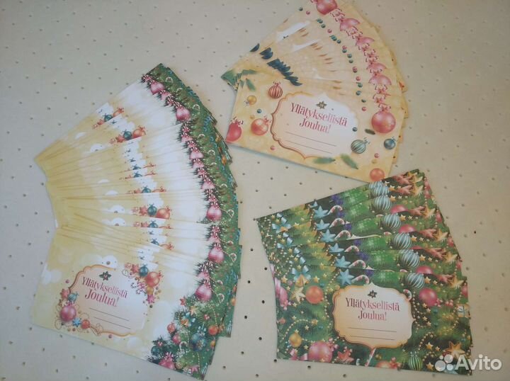 Конверты праздничные