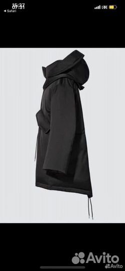 Парка uniqlo jil sander S