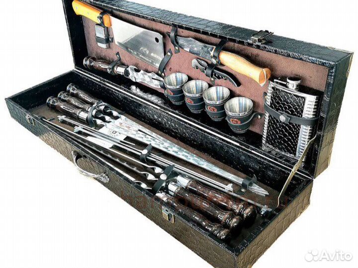 Шашлычный набор №8/набор шампуров