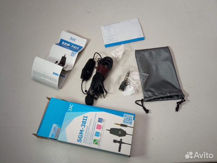 Петличный микрофон JJC SGM-38II (7 метров)