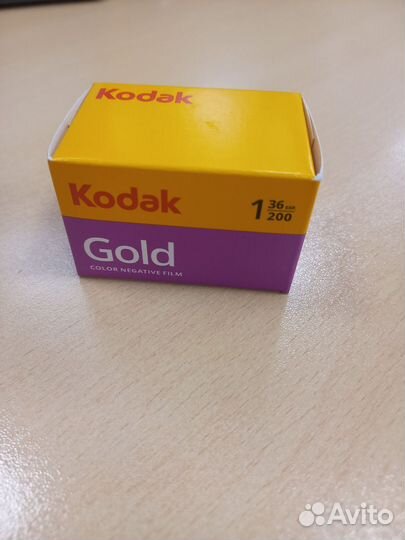 Фотопленка 35мм Kodak gold свежая
