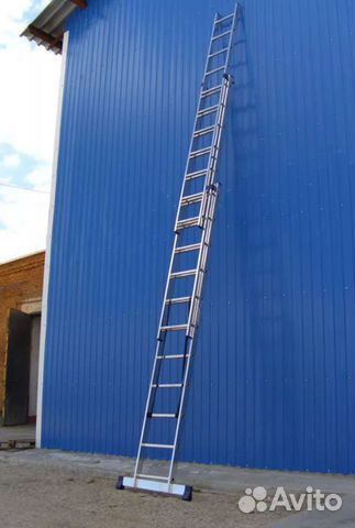 Прокат лестницы 3-х секционная 9 метров, 5.5 метро