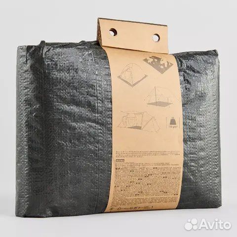 Пол для палатки и тамбура Quechua 3х4 м