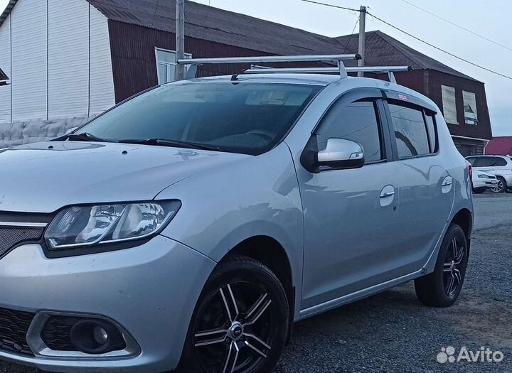 Багажник на крышу renault logan 2, sandero