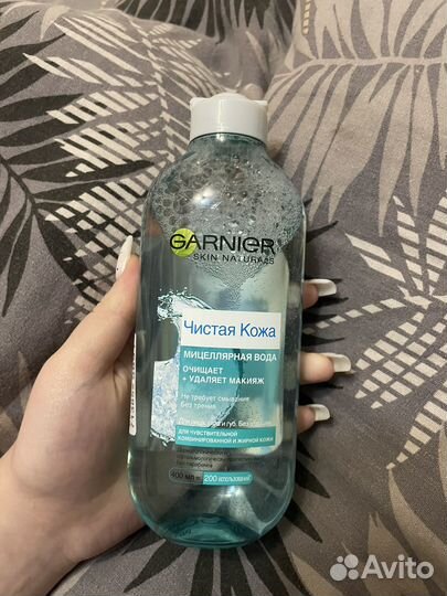 Мицелярная вода garnier