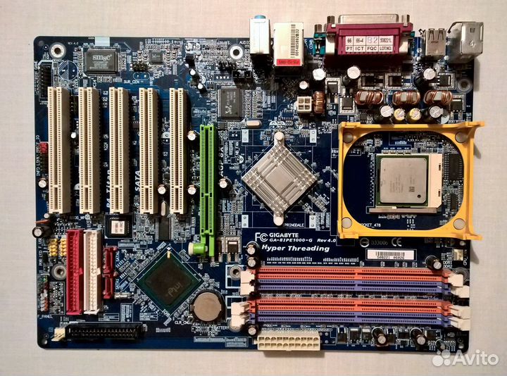 Материнская плата FC gigabyte GA-8IPE1000-G