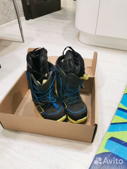 Доска для сноуборда 130 и ботинки 36,5