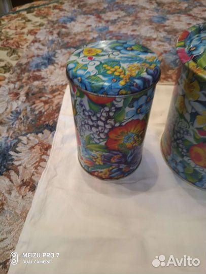 Банка металлическая для сыпучих