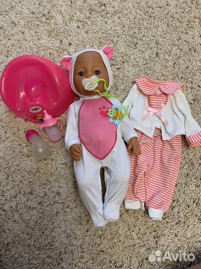 Кукла baby annabell с овечкой