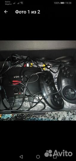 Игровая приставка dendy+sega 400игр новая авито до