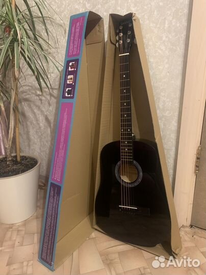 Гитара акустическая новая