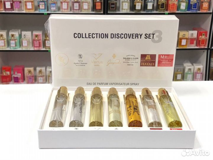 Набор Collection Discovery Set 7в1 по 15 мл Штучно