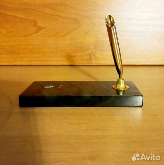 Часть письменного набора (нефрит зеленый)