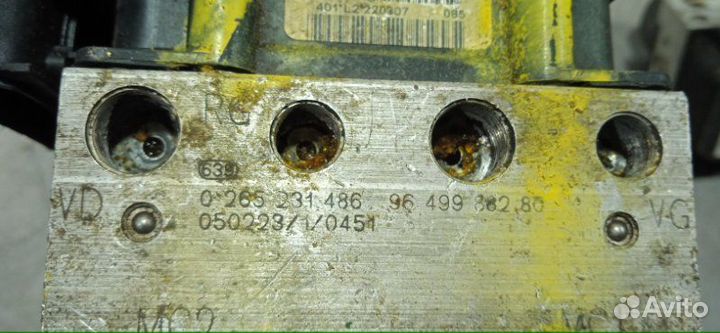 Блок ABS Citroen C4 2004-2011