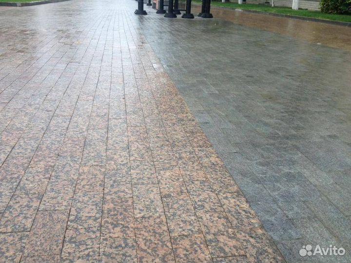 Брусчатка Мансуровская 100х200х30-80мм