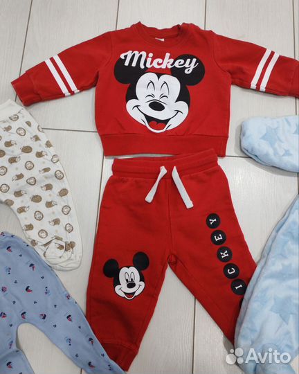 Вещи пакетом для мальчика 62-74